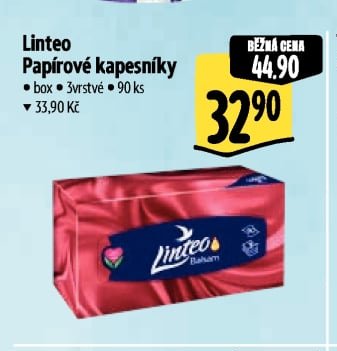 Linteo Papírové kapesníky