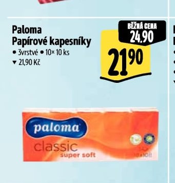 Paloma Papírové kapesníky