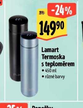 Lamart Termoska s teploměrem