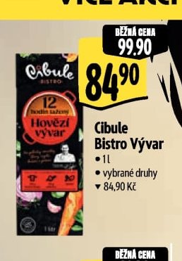 Cibule Bistro Vývar