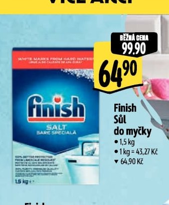 Finish Sůl do myčky