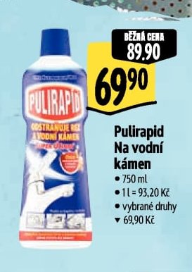 Pulirapid Na vodní kámen