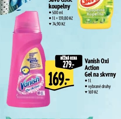 Vanish Oxi Action Gel na skvrny