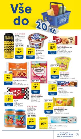 aktuální leták Tesco 30.9.2026-6.10.2026