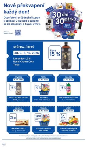 aktuální leták Tesco 30.9.2026-6.10.2026