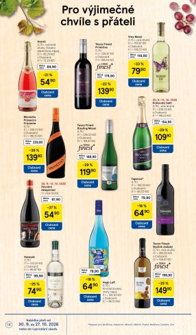 aktuální leták Tesco 30.9.2026-6.10.2026