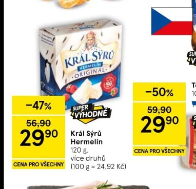 Král Sýrů Hermelín