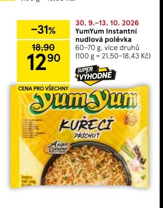 YumYum Instantní nudlová polévka