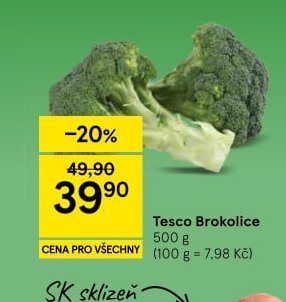 Tesco Brokolice