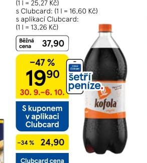 Kofola Originál 1,5 l