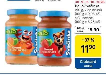 Hello Svačinka 190 g