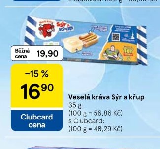 Veselá kráva Sýr a křup