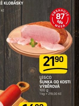 LE&CO ŠUNKA OD KOSTI VÝBĚROVÁ