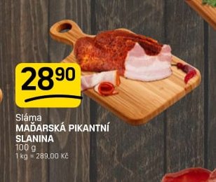 Sláma MAĎARSKÁ PIKANTNÍ SLANINA