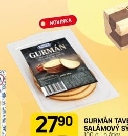 GURMÁN TAVENÝ SALÁMOVÝ SÝR UZENÝ