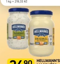 HELLMANN'S MAJONÉZA / TATARSKÁ OMÁČKA