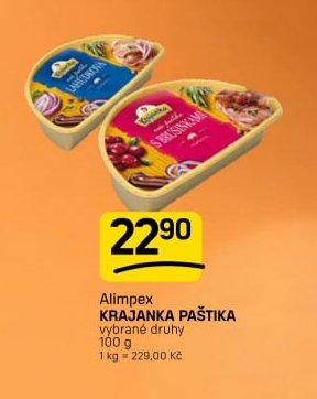 Alimpex KRAJANKA PAŠTIKA