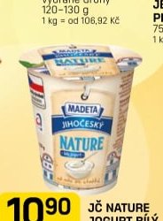 JČ NATURE JOGURT BÍLÝ