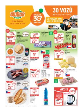 aktuální leták Globus 30.9.2026-6.10.2026