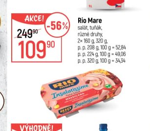Rio Mare salát, tuňák