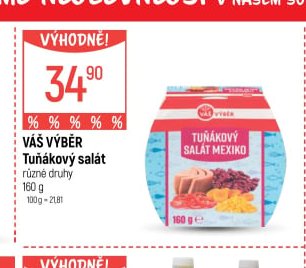 Váš Výběr Tuňákový salát