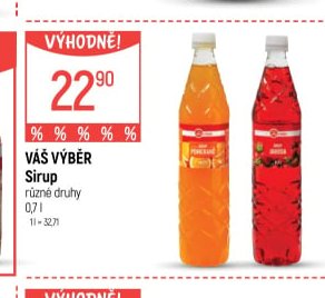 Váš Výběr Sirup