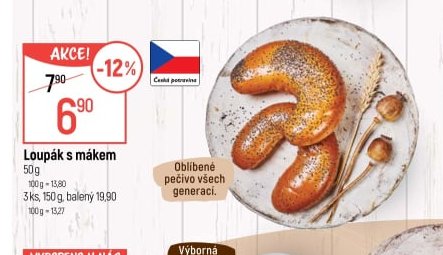 Loupák s mákem