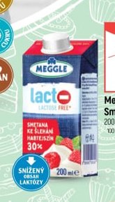 Meggle Smetana ke šlehání 200 ml