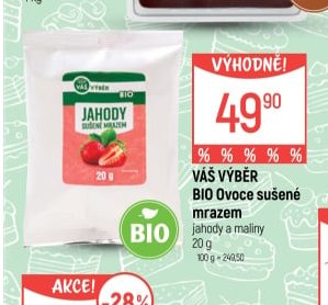 BIO Ovoce sušené mrazem 20 g