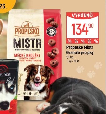 Propesko Mistr Granule pro psy