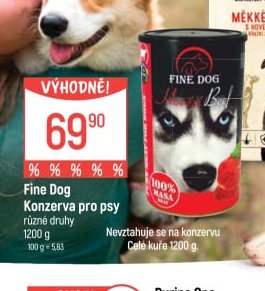 Fine Dog Konzerva pro psy