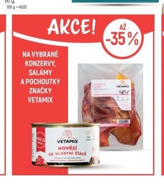 Vetamix konzervy a salámy