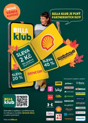aktuální leták BILLA 30.9.2026-6.10.2026