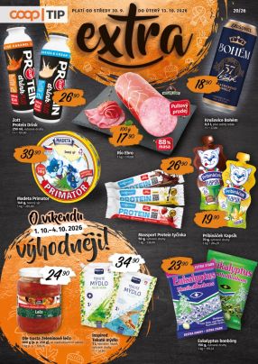 aktuální leták COOP 30.9.2026-13.10.2026
