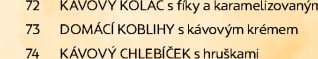 DOMÁCÍ KOBLIHY s kávovým krémem