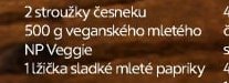 500 g veganského mletého NP Veggie