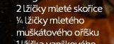 mletý muškátový oříšek