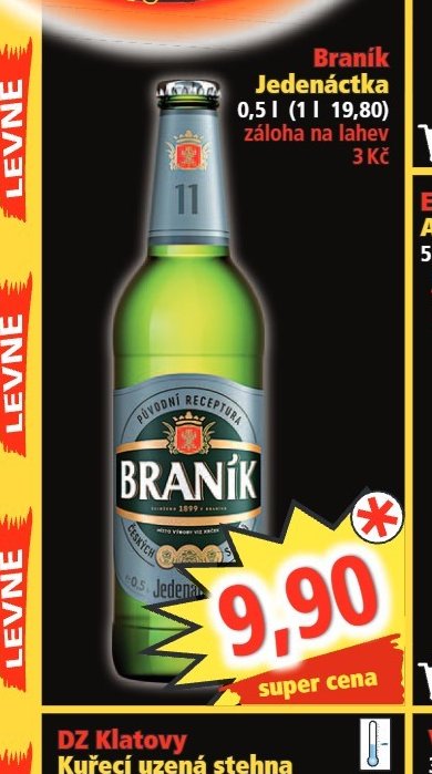 Braník Jedenáctka 0,5 l