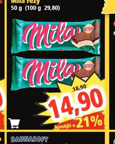 Sedita Mila řezy 50 g