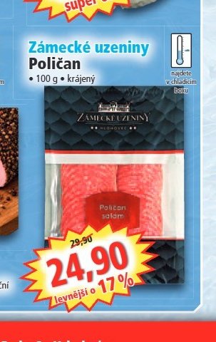Zámecké uzeniny Poličan