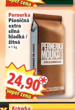 Pernerka Pšeničná extra silná hladká / žitná