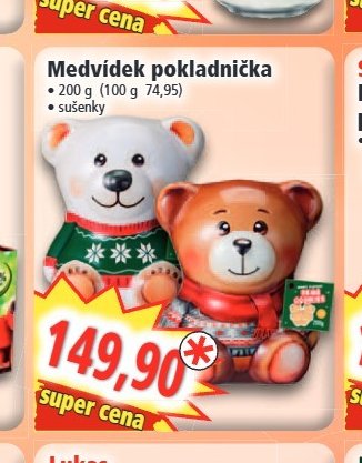 Medvídek pokladnička