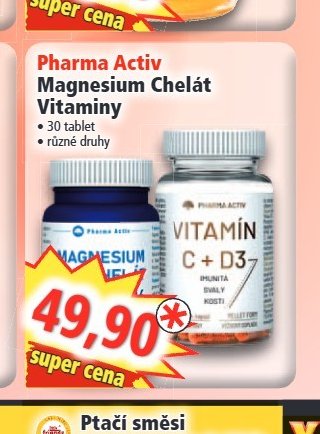 Pharma Activ Magnesium Chelát Vitaminy