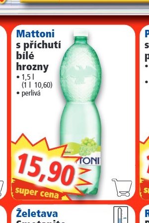 Mattoni s příchutí bílé hrozny