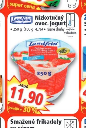 Nízkotučný ovoc. jogurt