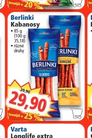Berlinki Kabanosy