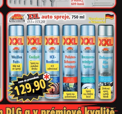 Auto spreje