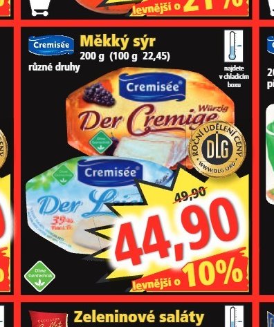 Cremisée Měkký sýr