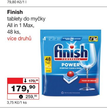 Finish tablety do myčky All in 1 Max