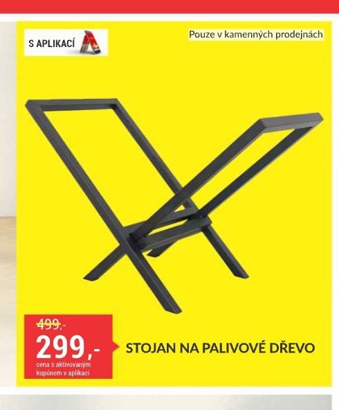 STOJAN NA PALIVOVÉ DŘEVO